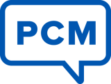 final pcm logo only sign in blue
